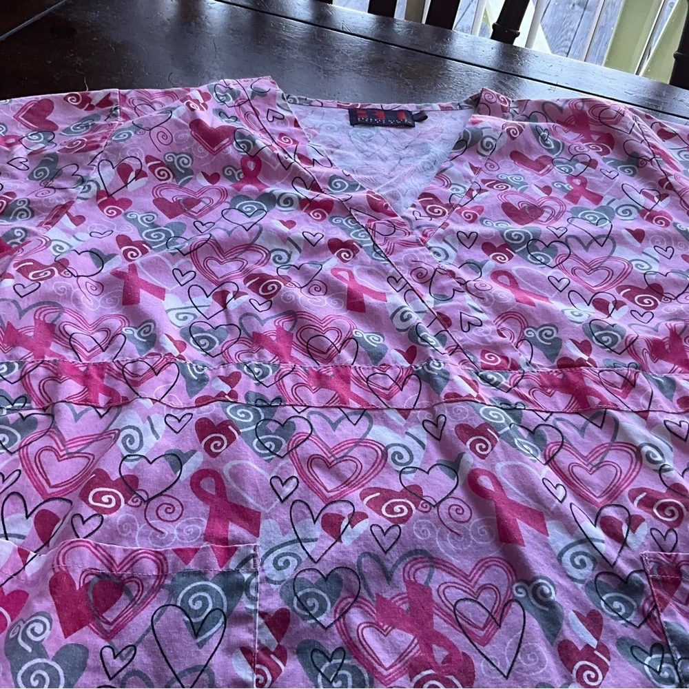 3XL SCRUB TOP - Picture 5 of 6